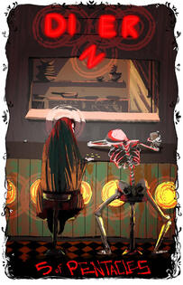 5 of Pentacles
